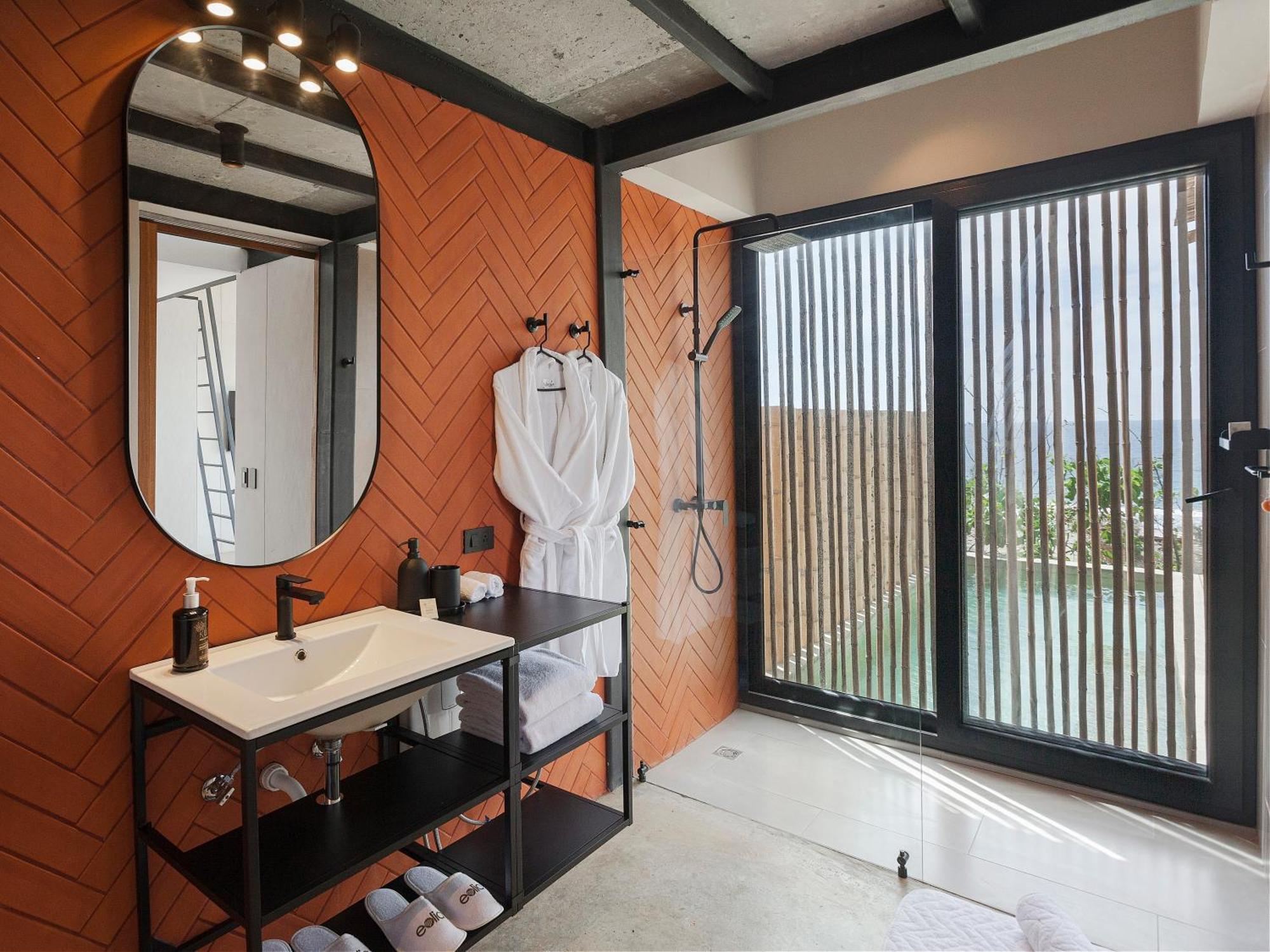 Eolia Sustainable Design Hotel 曼塔 外观 照片